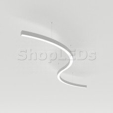 Светильник SP-LINE-HANG ARC-S3535-D1500-124W Warm3000 (WHITE, 230V) (Arlight, Металл)