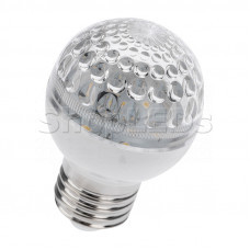 Лампа шар e27 10 LED ∅50мм зеленая 24В, SL405-614