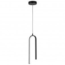 749017 Люстра SATURNO LED 8W 640LM ЧЕРНЫЙ 3000K