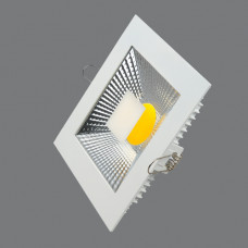 704SQ-10-4000K Светильник встраиваемый,квадратный,LED,10W